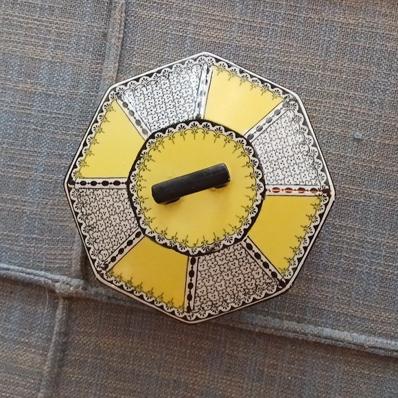 Cauldon Ware Porcelain covered dish 1930s Art Nouveau England - Picture 3 of 11